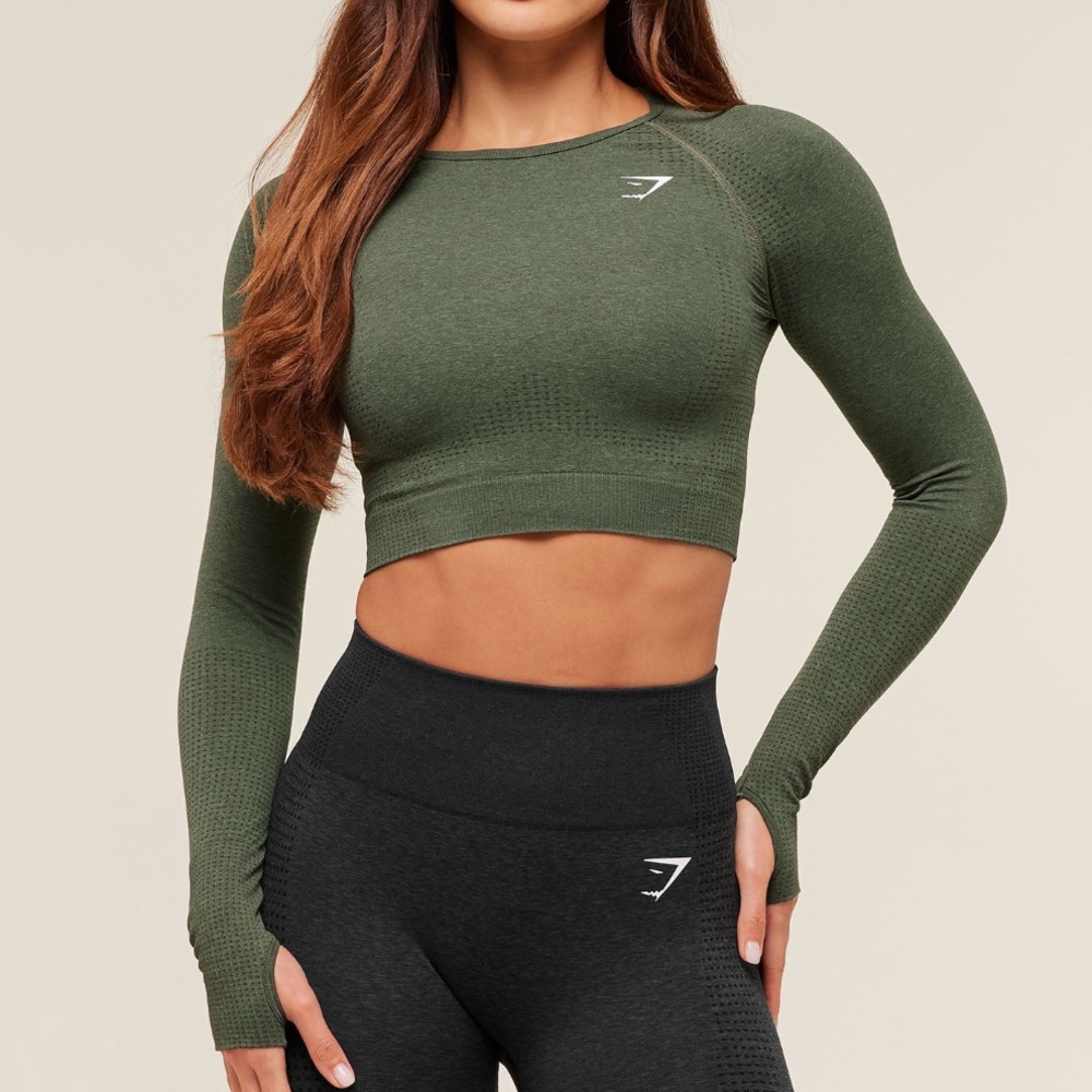 gymshark vital seamless 2.0 crop top